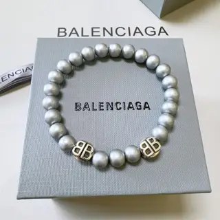 Balenciaga liquid metal silver Balenciaga bracelet