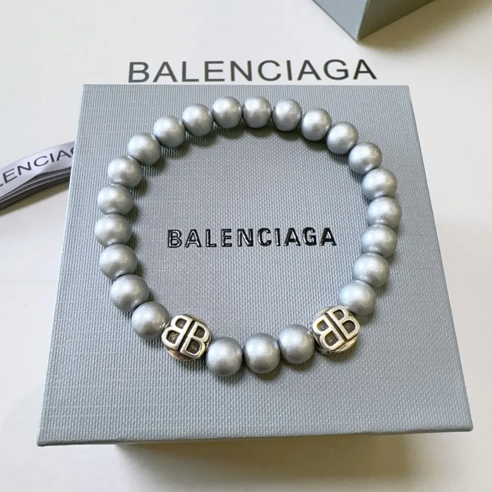 Balenciaga liquid metal silver Balenciaga bracelet
