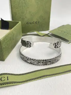 Gucci tiger head bracelet