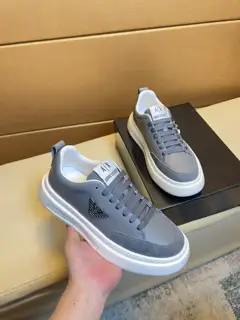 Armani sneakers. Counter purchase Casual shoes Original leather imported from Italy (no
