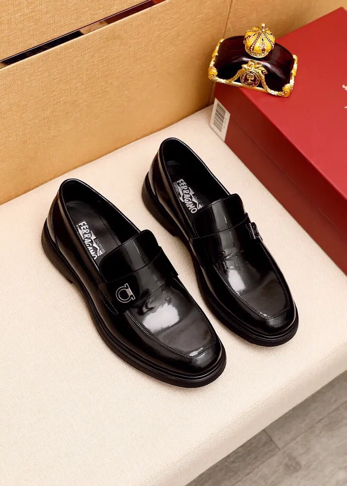 Salvatore Ferragamo casual leather shoes