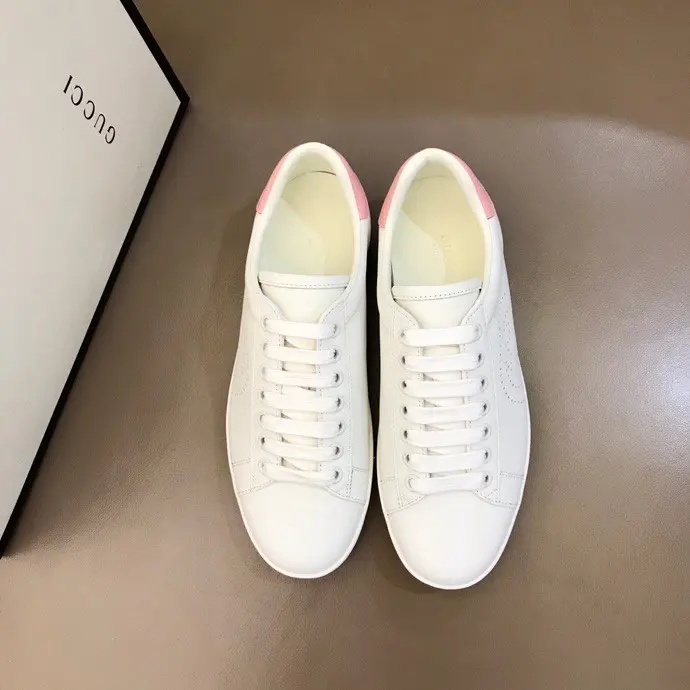 GUCCI G classic white shoes