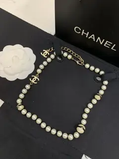 Chanel pearl necklace