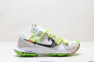 OFF-WHITE × Nike Air Zoom Terra Kiger 5 Nike Spikes Trendy Cushioning Professional Low-top CD8179-300