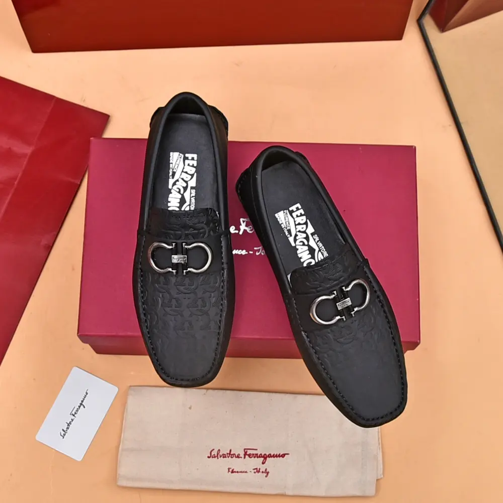 Salvatore Ferragamo leather shoes