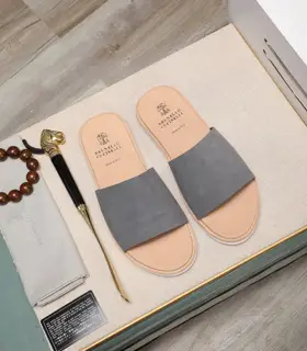 Brunello Cucinelli slippers