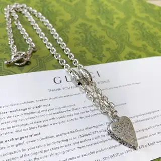 GucciThe latest Gucci necklace with a higher grade chain