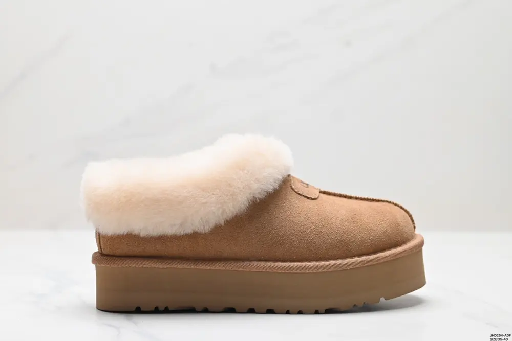 UGG suede British style thick sole heightened soft and comfortable daily commuting plus