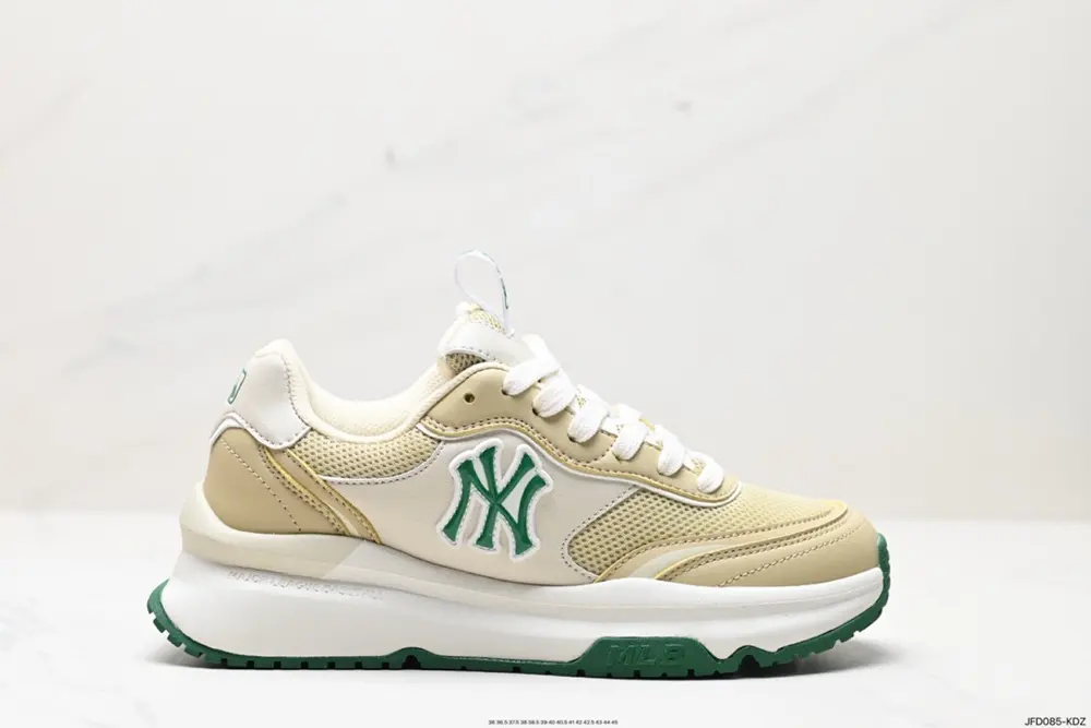 MLB Big Ball Chunky Mesh Thick-soled Daddy Series Low-top Mesh Lightweight Casual Sports 3ASHCRL3N