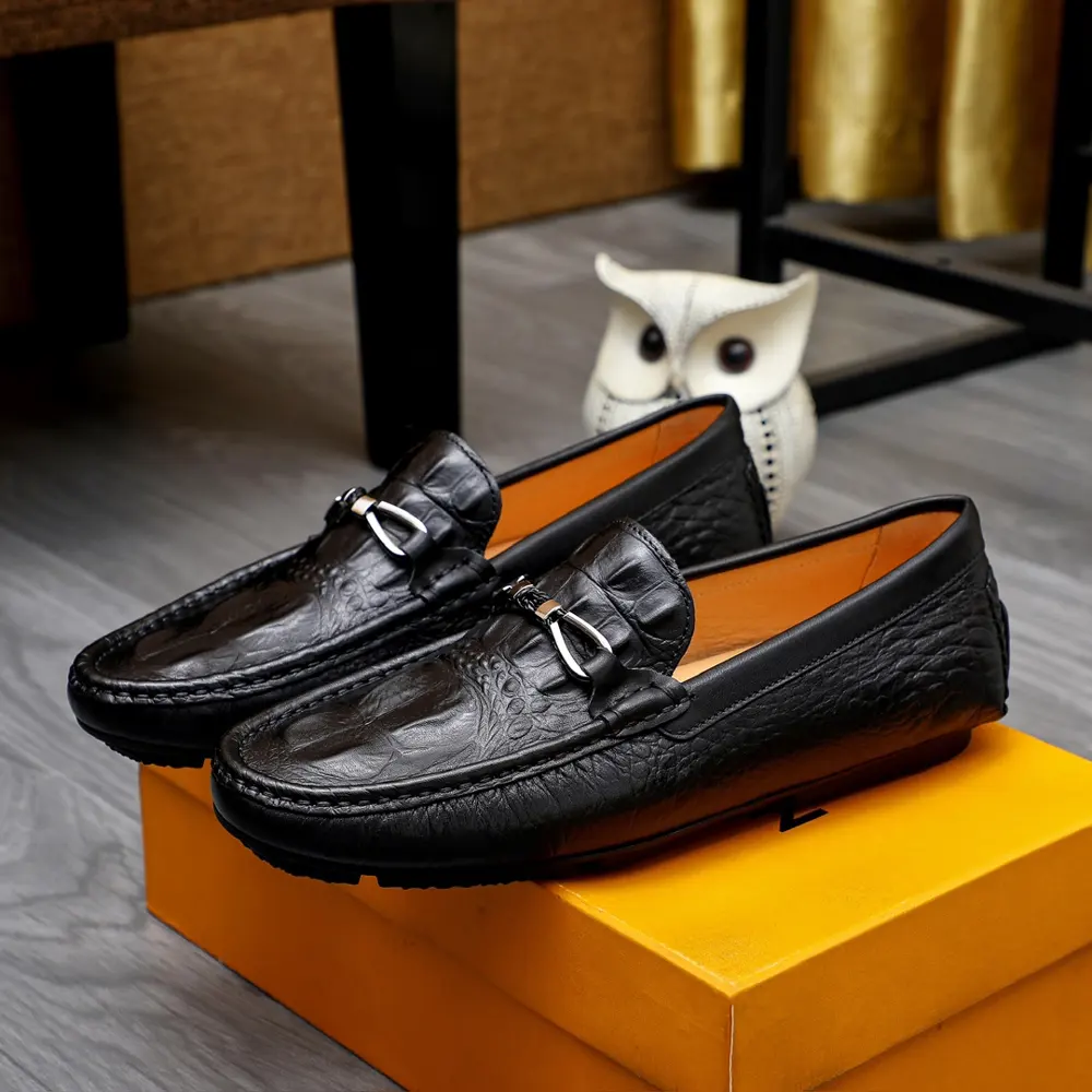 Louis Vuitton loafers One-to-one production at the counter Original quality