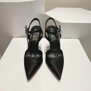 Christian Louboutin pointed high-heeled sandals