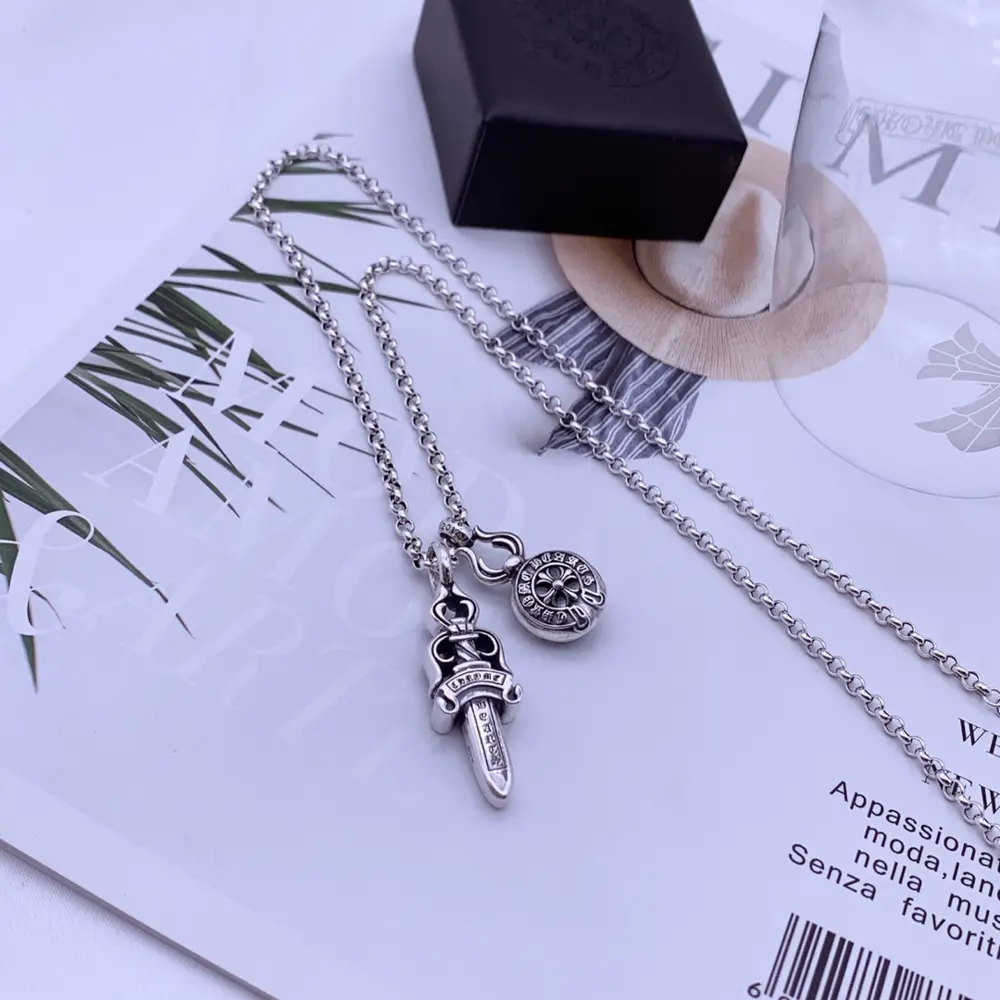 Chrome Hearts Sword Gourd Necklace
