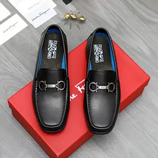 Salvatore Ferragamo business slip-on shoes