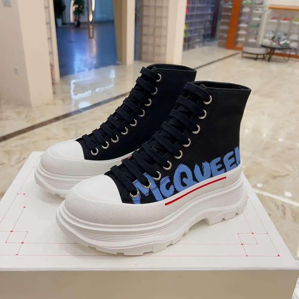 McQueen high-top casual shoes