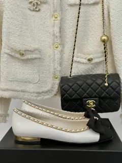 Chanel Chain Butterfly Shoes Series