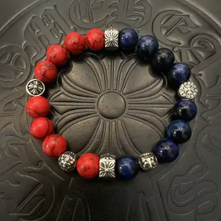 Chrome Hearts classic retro multi-element color matching bracelet