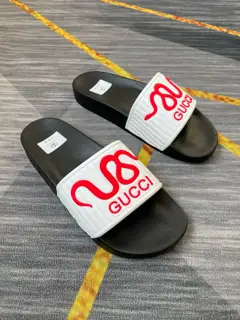 Gucci couple flip flops