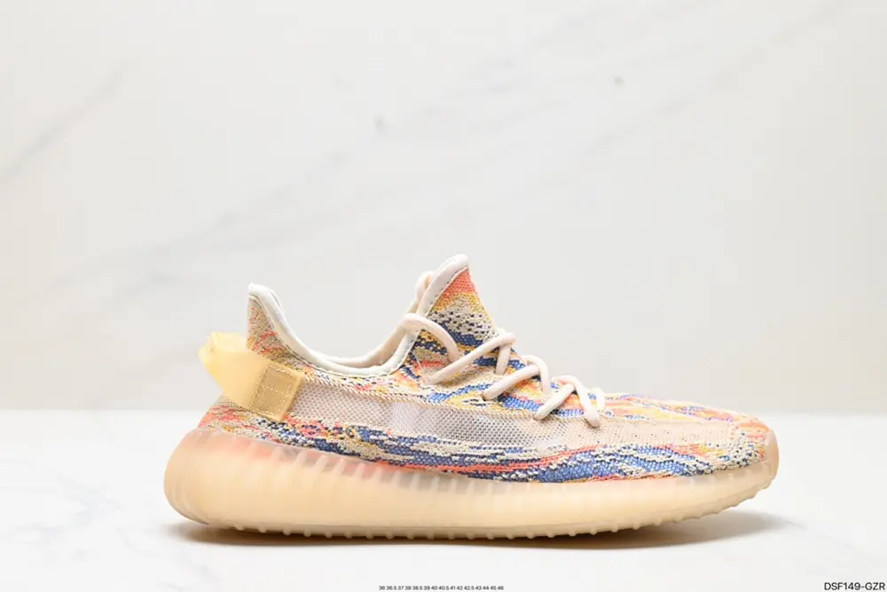 Adidas Yeezy Boost 350V2 Coconut German imported mesh loom surface hollow breathable mesh F36980