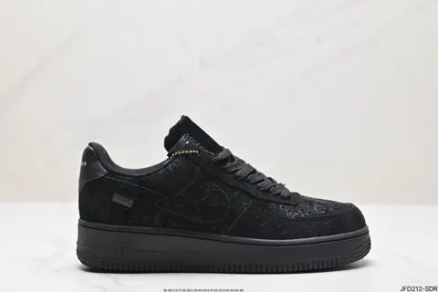 Nike LOUIS VUITTON X NIKE AIR FORCE1 original last and original cardboard to create a pure MS1211