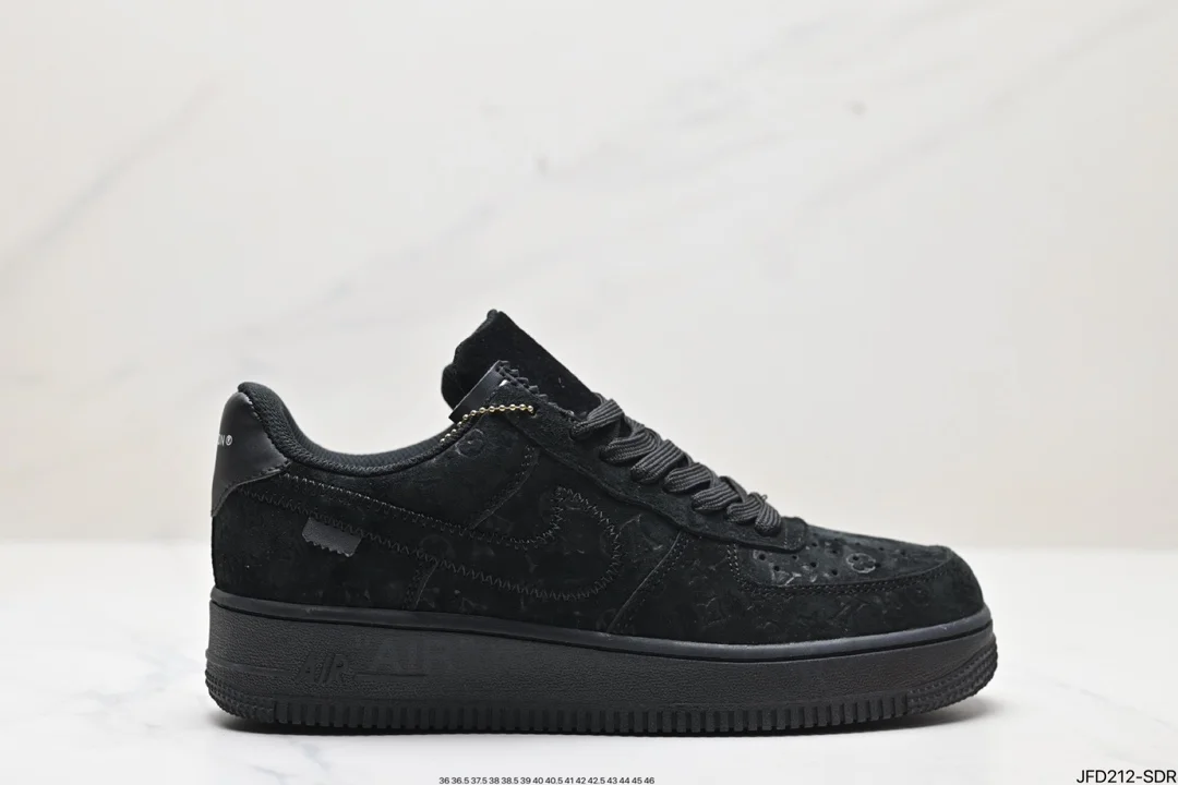 Nike LOUIS VUITTON X NIKE AIR FORCE1 original last and original cardboard to create a pure MS1211