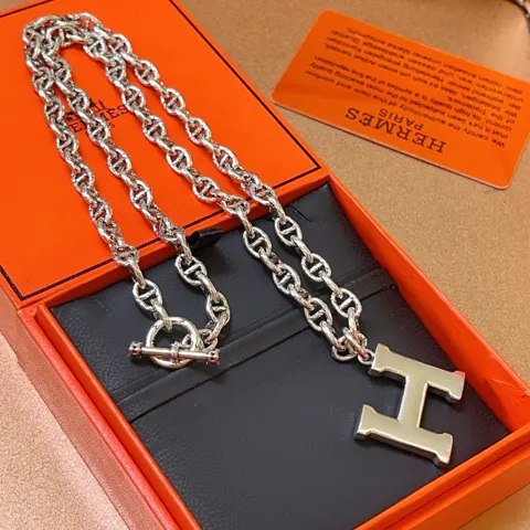 Hermès necklace New product release HERMES must-have pig nose series jewelry High-end