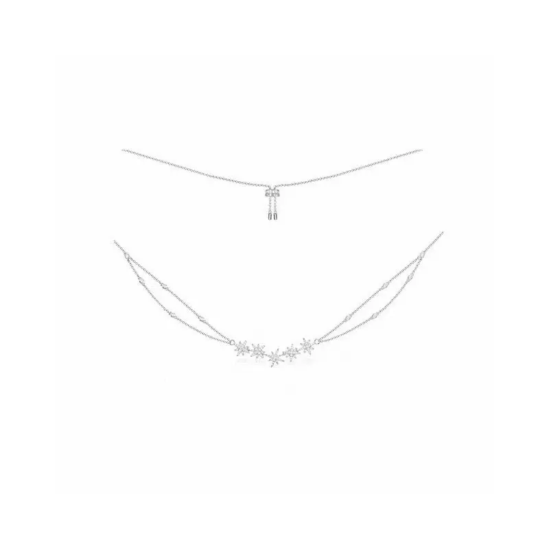 Apm monaco double-layer multi-star necklace