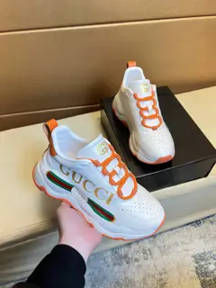 Gucci sports shoes. Counter purchase Casual shoes Original leather sole imported from Italy
