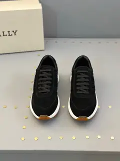 BALLY classic casual sports shoes for men|Main raw materials from Dongguan|Soft Nappa