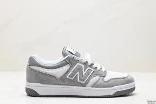 New Balance NB480 series shock-absorbing and wear-resistant low-top lace-up casual sneakers BB480LEO
