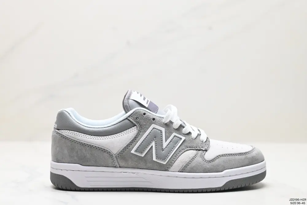 New Balance NB480 series shock-absorbing and wear-resistant low-top lace-up casual sneakers BB480LEO