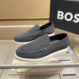 BOSS new suede loafers