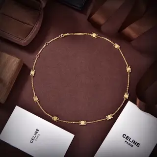 Celine Arc de Triomphe necklace
