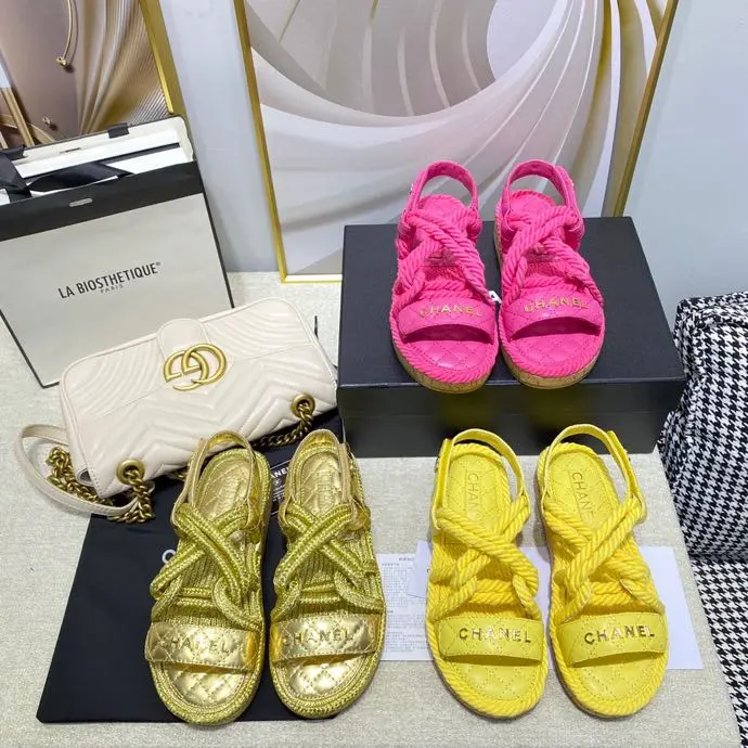 Chanel sandals are the best on the market. This is the first time I have seen shoes that