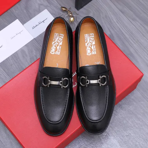 Salvatore Ferragamo business slip-on shoes