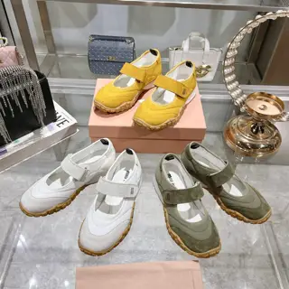 Miu Miu Miu Biscuit Shoes Forrest Gump Shoes Casual Shoes Sports Shoes New Spring and