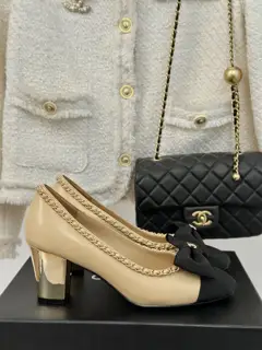 Chanel Chain Butterfly Shoes Series
