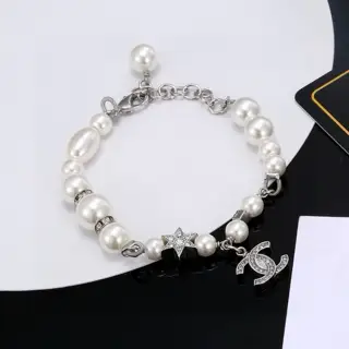 Chanel star pearl bracelet