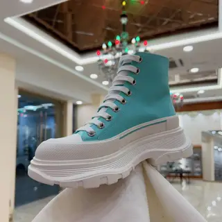 McQueen high-top casual shoes