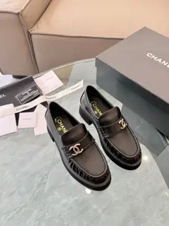 Chanel thick-soled loafers