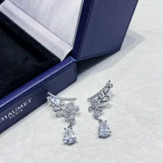 Chaumet Coronation Love Series Tassel Drop Earrings
