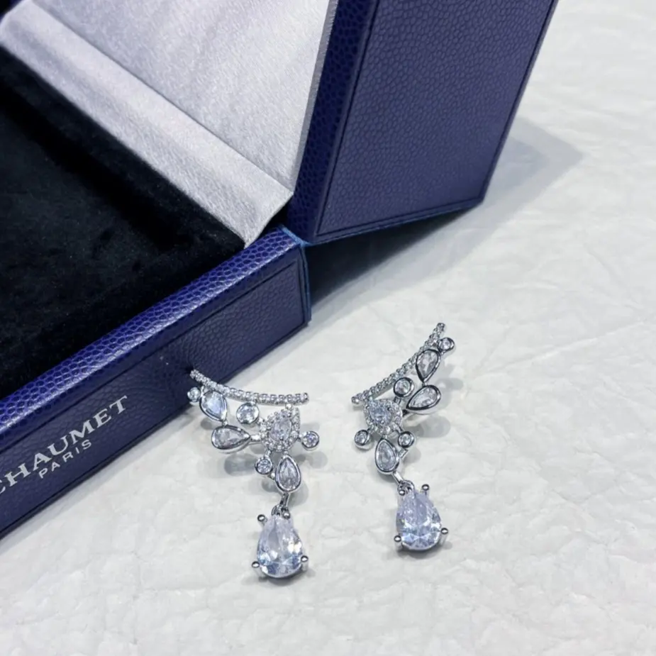 Chaumet Coronation Love Series Tassel Drop Earrings