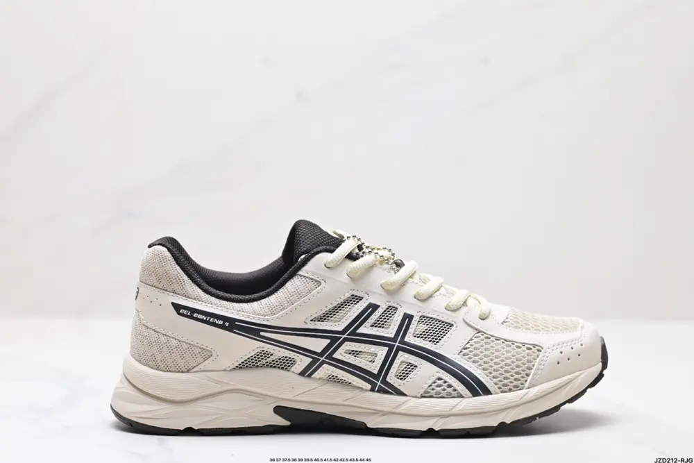 Asics/Asics breathable mesh upper with some synthetic leather material 10118937-103