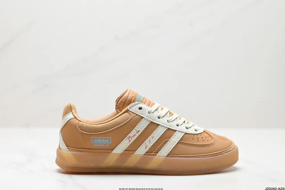 adidas Originals Bad Bunny Gazelle INdoor Clover casual non-slip wear-resistant low-top JR0182