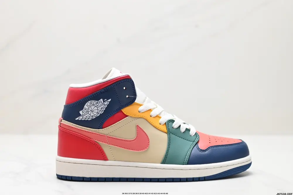 NIKE Air Jordan 1 Retro Mid AJ1 Jordan Generation Mid-top Classic Retro Culture Leisure DN3738-400