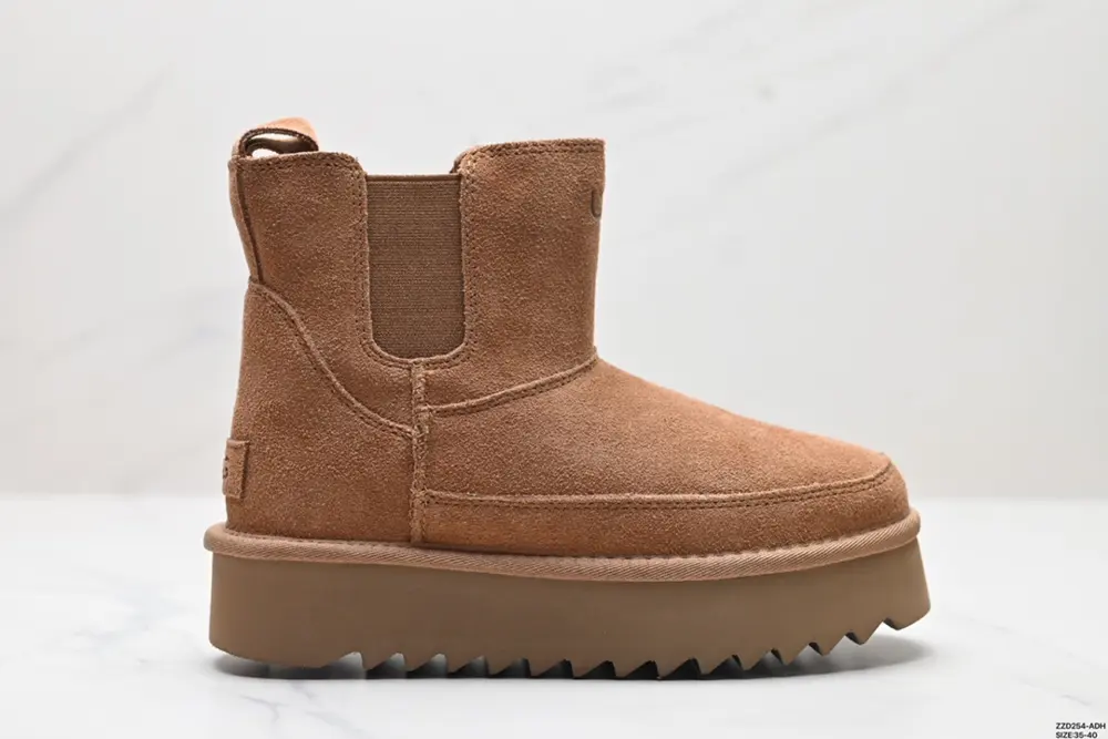 UGG Sands thick-soled snow boots for women winter 2024 new velvet and thick fur integrated