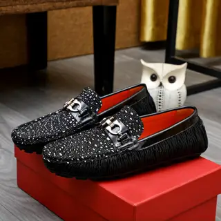 Salvatore Ferragamo Ferragamo popular fashion casual slip-on shoes