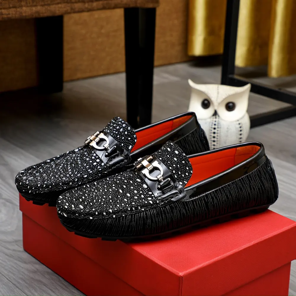 Salvatore Ferragamo Ferragamo popular fashion casual slip-on shoes
