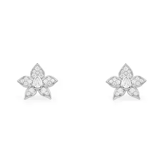 Apm monaco simple flower earrings