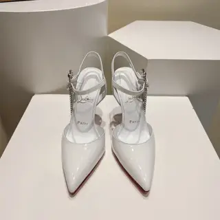 Christian Louboutin pointed high-heeled sandals