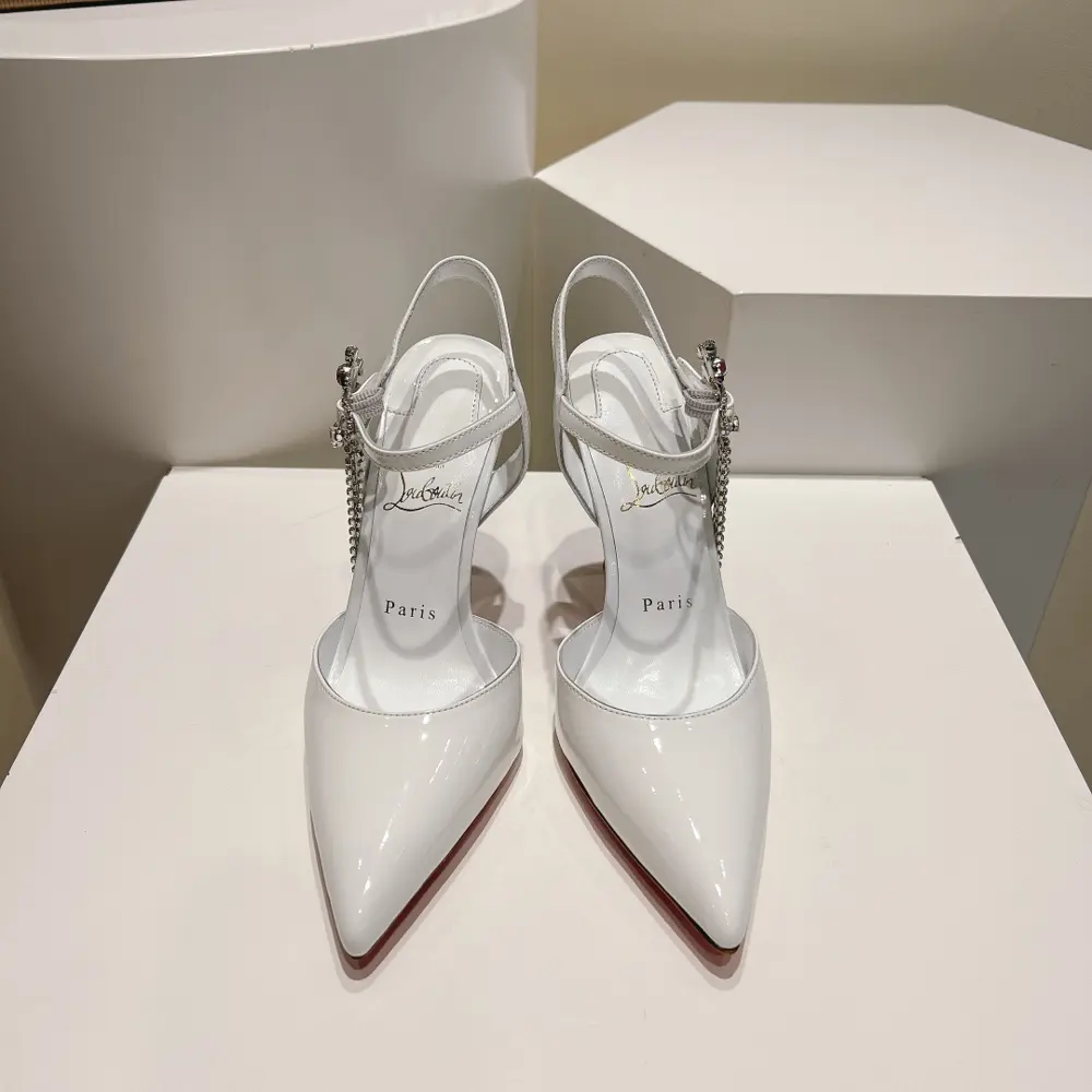 Christian Louboutin pointed high-heeled sandals